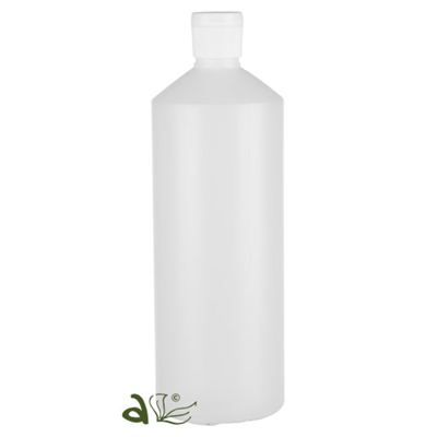 Plastic Bottles White Slim with Jay Snap Cap 1000ml